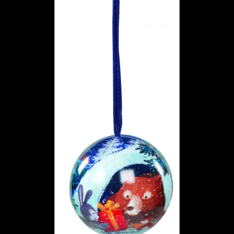 24 Boules de Noël Garnies de Pièces en Chocolat 864 g Hamlet