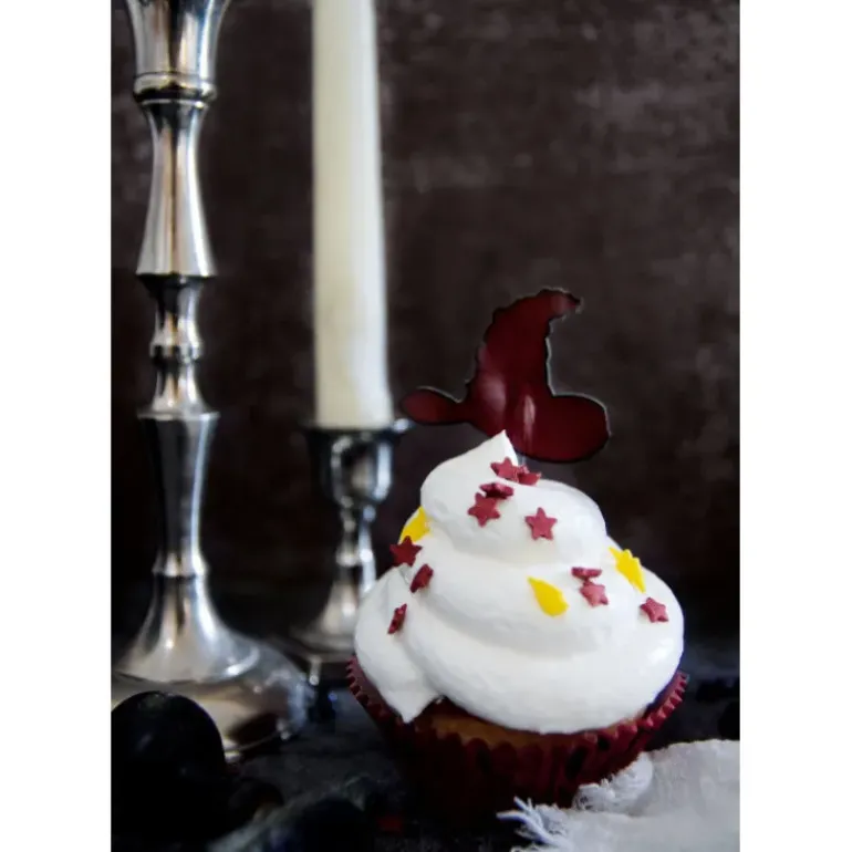 24 Caissettes + 24 Cake Toppers Sorcier ScrapCooking