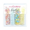 4 Décors en Sucre Party Mix 65 g ScrapCooking