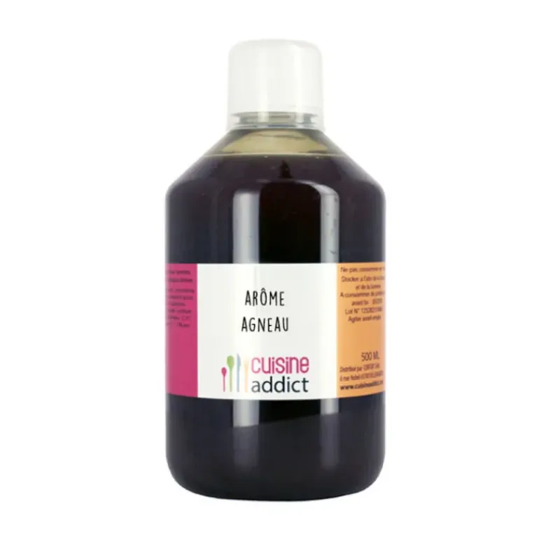Arôme Alimentaire Agneau 500 ml Cuisineaddict