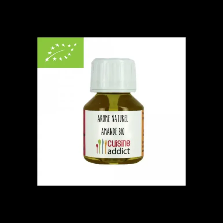 Arôme Alimentaire Bio Amande 58 ml Cuisineaddict