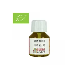 Arôme Alimentaire Bio Citron Vert 58 ml Cuisineaddict