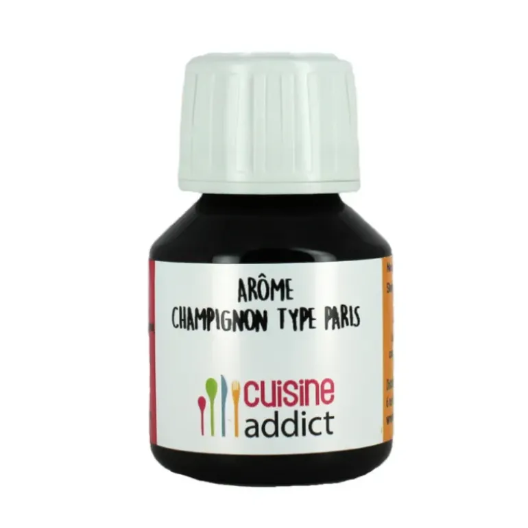 Arôme alimentaire Champignon type paris 58ml Cuisineaddict