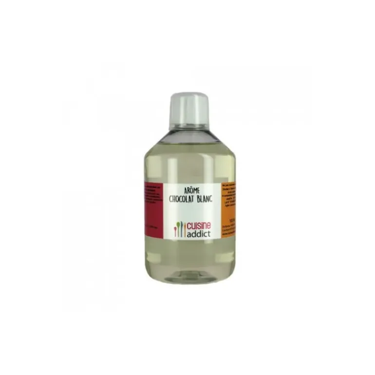 Arôme Alimentaire Chocolat Blanc 500 ml Cuisineaddict