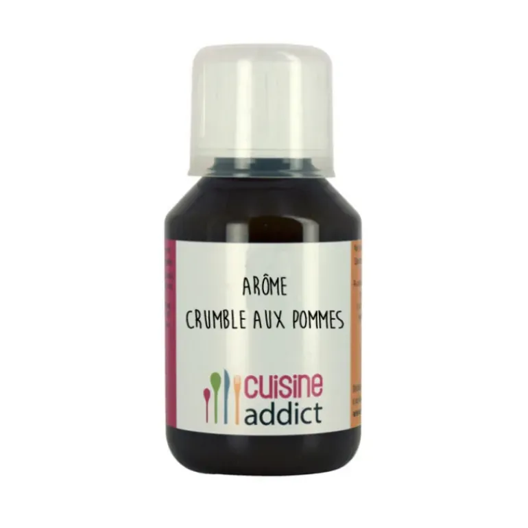 Arôme Alimentaire Crumble aux Pommes 115 ml Cuisineaddict