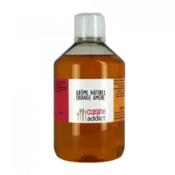Arôme alimentaire Naturel Orange Amère 500ml Cuisineaddict