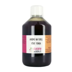 Arôme Alimentaire Naturel Fève Tonka 500 ml Cuisineaddict