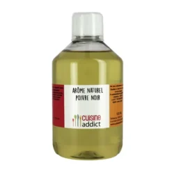 Arôme Alimentaire Naturel Poivre Noir 500ml Cuisineaddict