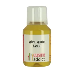 Arôme alimentaire Naturel Basilic 115ml Cuisineaddict