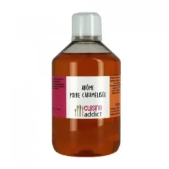 Arôme alimentaire Poire caramélisée 500ml Cuisineaddict