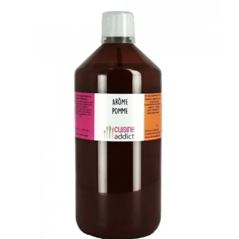 Arôme Alimentaire Pomme 1L Cuisineaddict