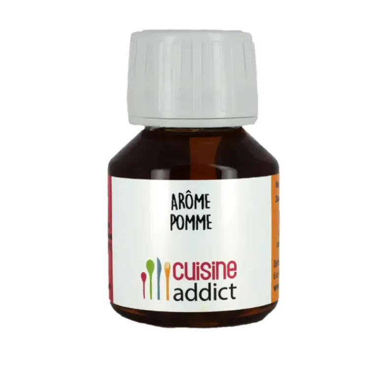 Arôme Alimentaire Pomme 58ml Cuisineaddict