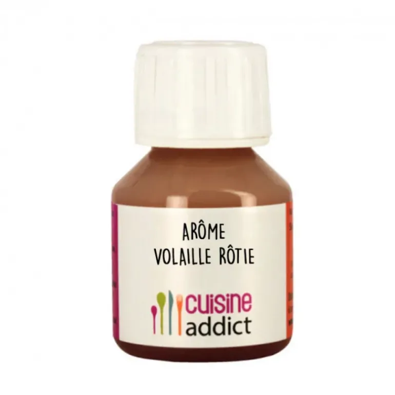 Arôme alimentaire Volaille rôtie 58 ml Cuisineaddict
