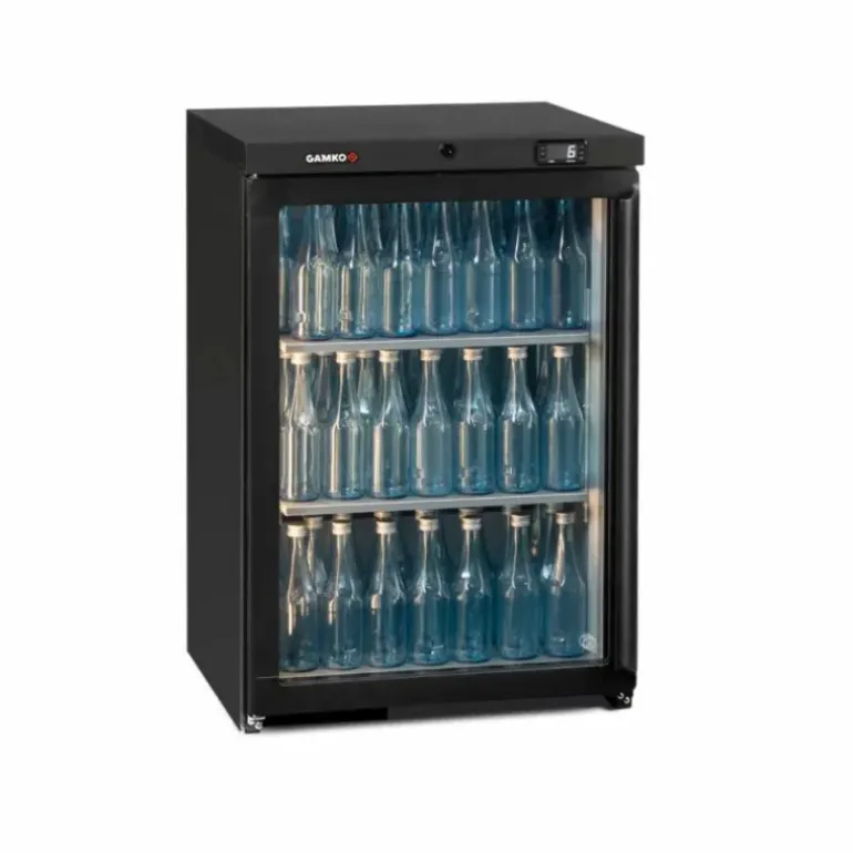 Arrière Bar Réfrigéré 1 Porte Vitrée 151 Bouteilles Gamko
