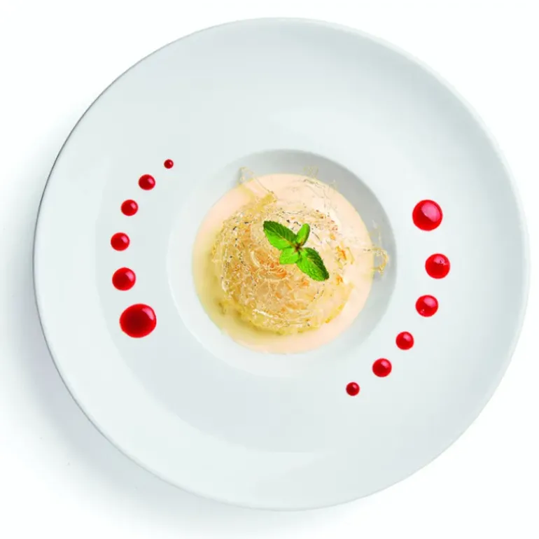 Assiette à Risotto Centro Porcelaine Blanche Ø 27 cm