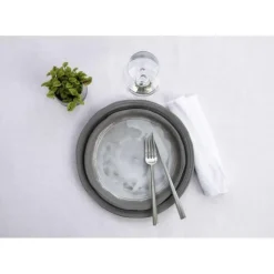 Assiette en Céramique Blanc Arctique 25,5 cm No.W Revol
