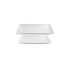 Assiette Plate Porcelaine Clélia 20 x 13 cm In Situ