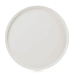 Assiette Plate Porcelaine Ivoire 22 cm Adélie Revol