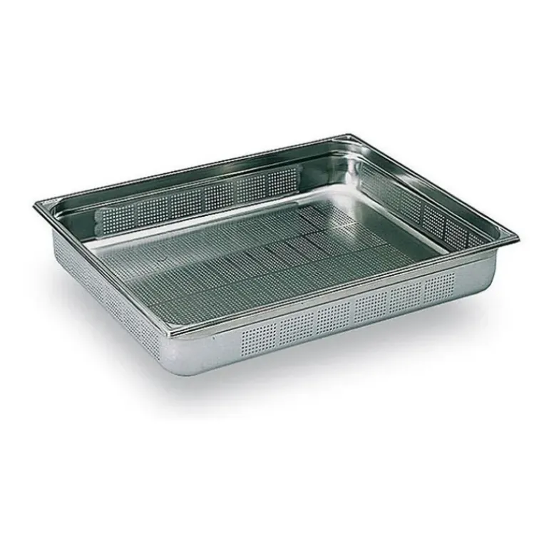 Bac Gastronorme Perforé GN 2/1 H 10cm Matfer Bourgeat