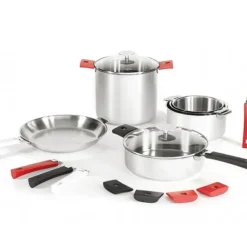 Bain Marie Mutine Ø 20 cm Manche Amovible Inox Cristel