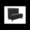 Banquette en Simili Cuir Noir Lisbonne 2imahl