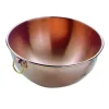 Bassine à confiture en cuivre à Blanc de 35 cm