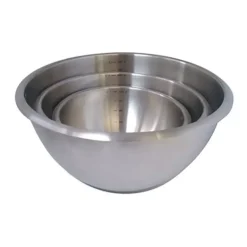 Bassine Demi-Sphérique Inox et Fond Silicone Ø 20 cm De Buyer