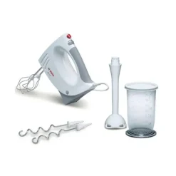 Batteur Electrique + Mixeur Plongeant Blanc Bosch
