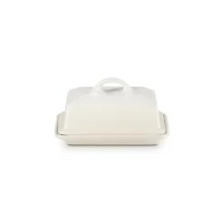 BeurrierCéramique avec Couvercle Meringue Le Creuset