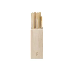 Bloc à Couteaux + 5 Couteaux Parallèle Viande Opinel