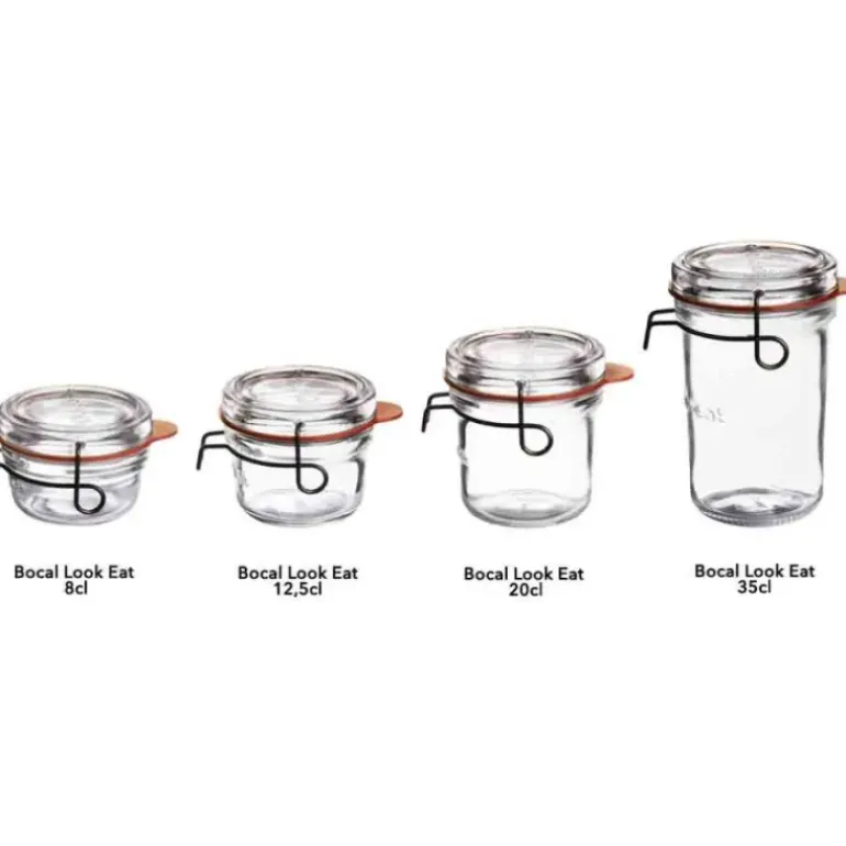 Bocal en Verre 35 cl (x6) Lock Eat