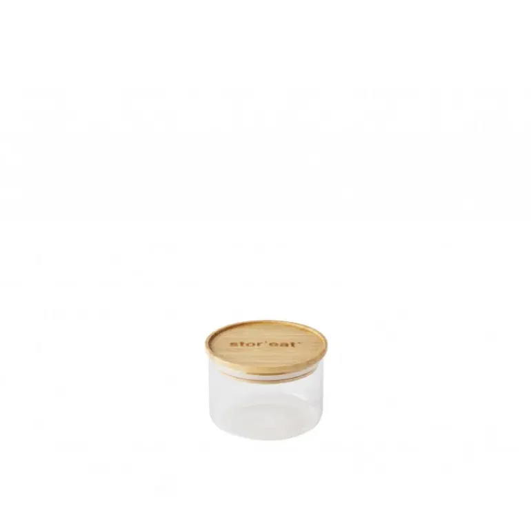 Bocal en Verre 400 ml avec Couvercle Bambou Stor'eat Mastrad