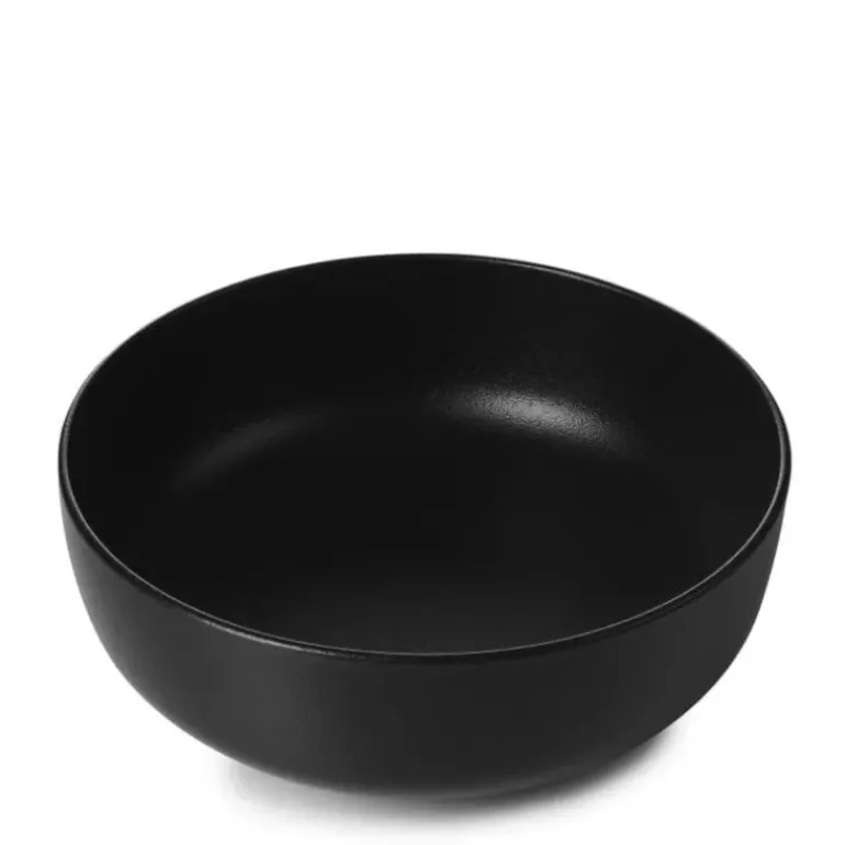 Bol à Salade en Porcelaine Noir 1,5 L Adélie Revol