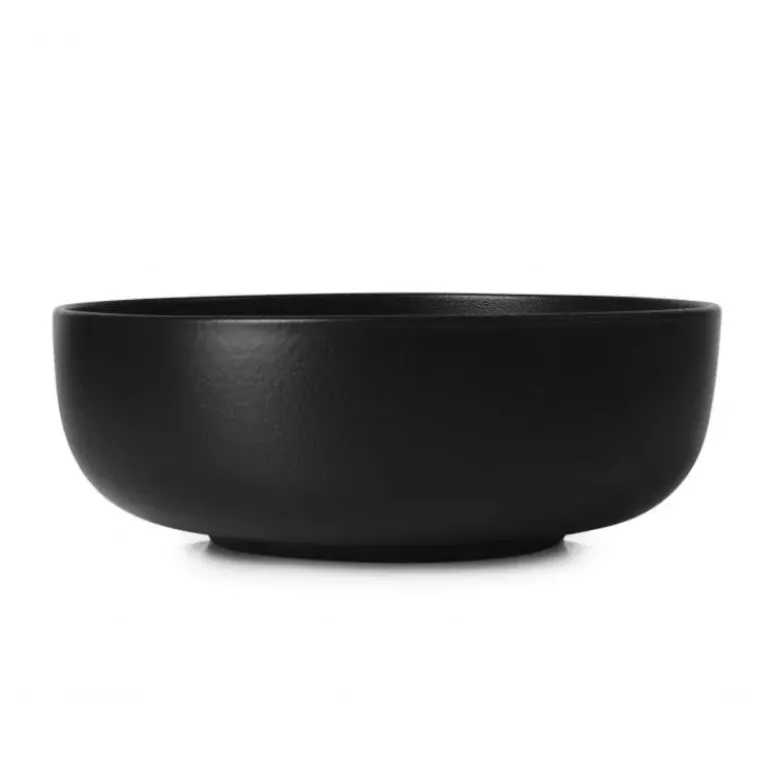 Bol à Salade en Porcelaine Noir 1,5 L Adélie Revol