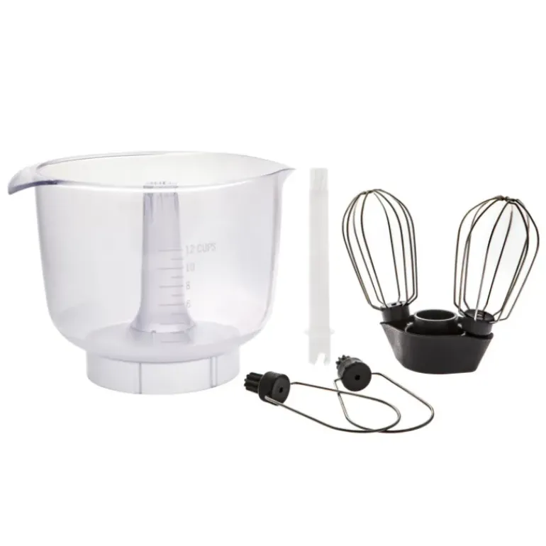 Bol Plastique 3L + 1 batteur double + 2 batteurs plats ANKARSRUM