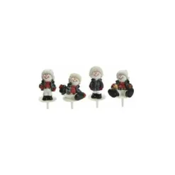 Bonhomme de Neige Doudoune Sujet Résine x50