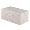 Boîte à Bûche Isotherme 40x11cm Étoiles (x25)
