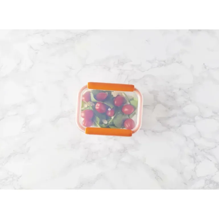 Boîte de Conservation Connectée 640 ml Orange Stor'eat Mastrad