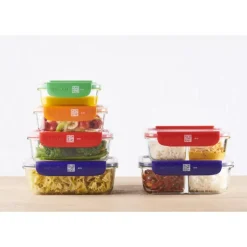 Boîte de Conservation Connectée 640 ml Orange Stor'eat Mastrad