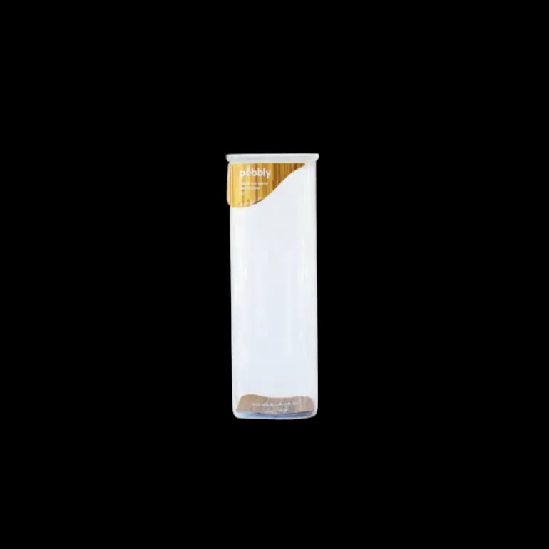 Boîte de Conservation en Verre Carré 2,2 L Pebbly