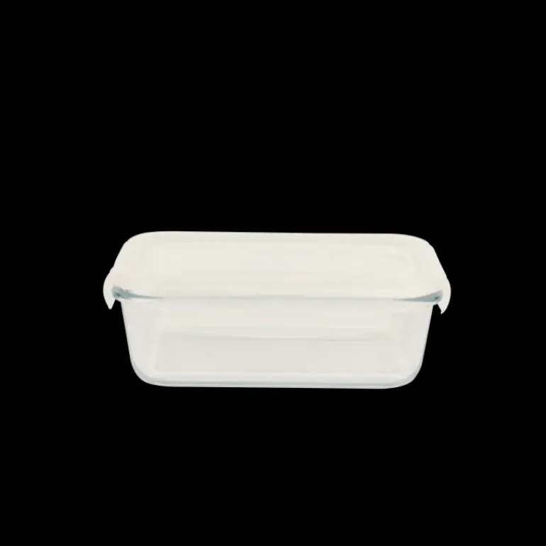 Boîte de Conservation en Verre Rectangle 850 ml Pebbly