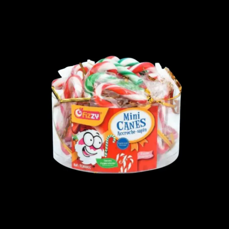 Boîte de Mini Sucre d'Orge Décoration Sapin De Noël Fizzy