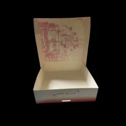 Boîte pâtissière Balade Gourmande - 26 x H 5 cm - (x50)