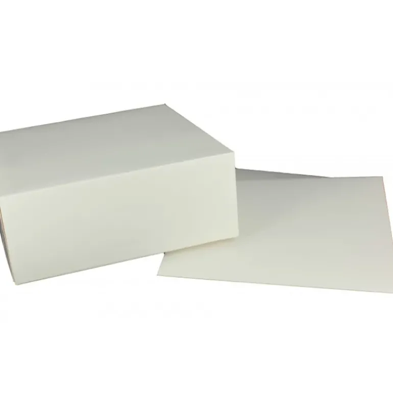 Boîte pâtissière blanche - 29 x H 5 cm - (x50)