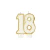Bougie Anniversaire 18 ans Gatodéco