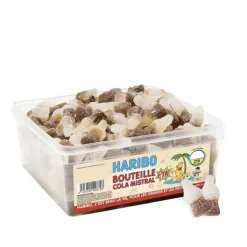 Bouteilles Cola Mistral Pik x 210 - Boîte Bonbon Haribo