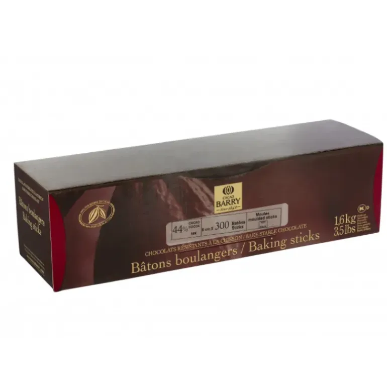 Bâtons boulangers en chocolat pour pains au chocolat x300