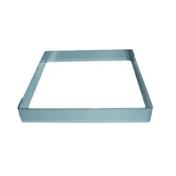 Cadre à Entremets Inox 16 x 16 cm x H 3,5 cm Mallard