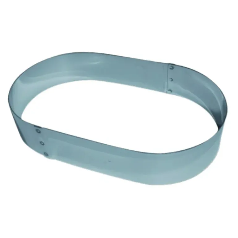 Cadre à Mousse Oblong Inox 26 cm x H 4,5 cm Mallard