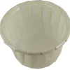 Caissettes pâtissières blanches Tulipia n°7 x 250